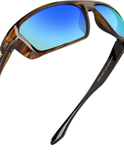 KastKing Huzzah Polarized Sport Sunglasses for Men and Women, Ideal for Driving Fishing Cycling and Running,UV Protection