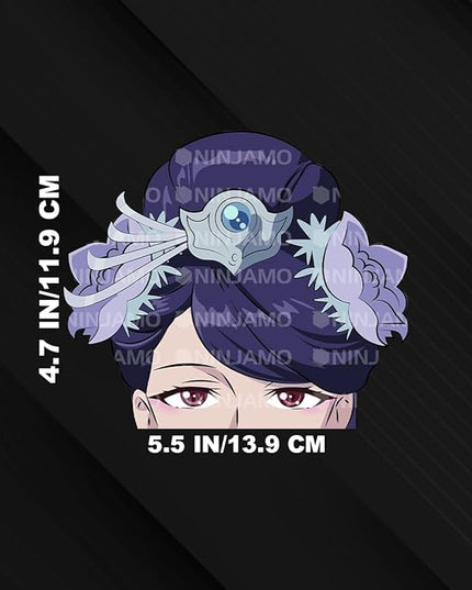 The Court Herbalist Diaries MaoMao Jinshi Anime Manga Decal Stickers for Cars Laptop Skateboard Wall Decor UV Resistant (Lihua)