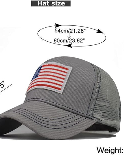 VOASTEK Running Hats for Men Baseball Cap Outdoor Essentials Runner Hat Jogging Cap Tennis Golf Workout Hats