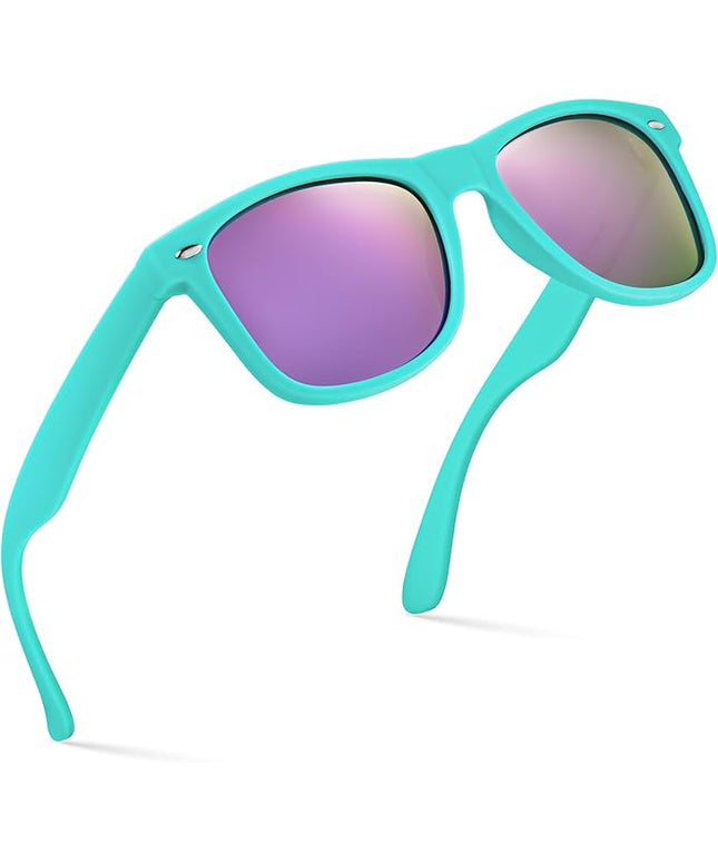 Retro Rewind Polarized Sunglasses for Men and Women - UV Protection Classic Sun Glasses
