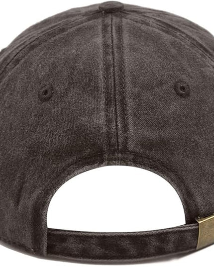 HH HOFNEN Men Women Washed Distressed Twill Cotton Baseball Cap Vintage Adjustable Dad Hat
