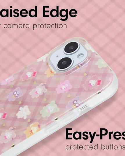 Sonix x Sanrio Protective Phone Case for iPhone 15, 14, 13 | Compatible with Magsafe | 10ft Drop Tested | Hello Kitty & Friends Latte Bears