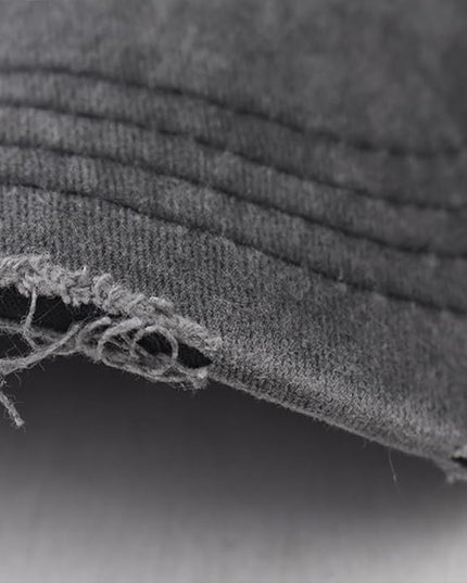 Classic Vintage Distressed Baseball Cap, Washed Cotton, Adjustable Fit
