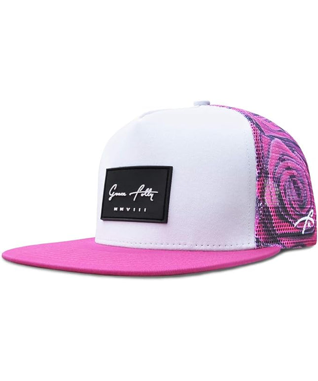 Grace Folly Trucker Hat for Men & Women. Snapback Mesh Caps