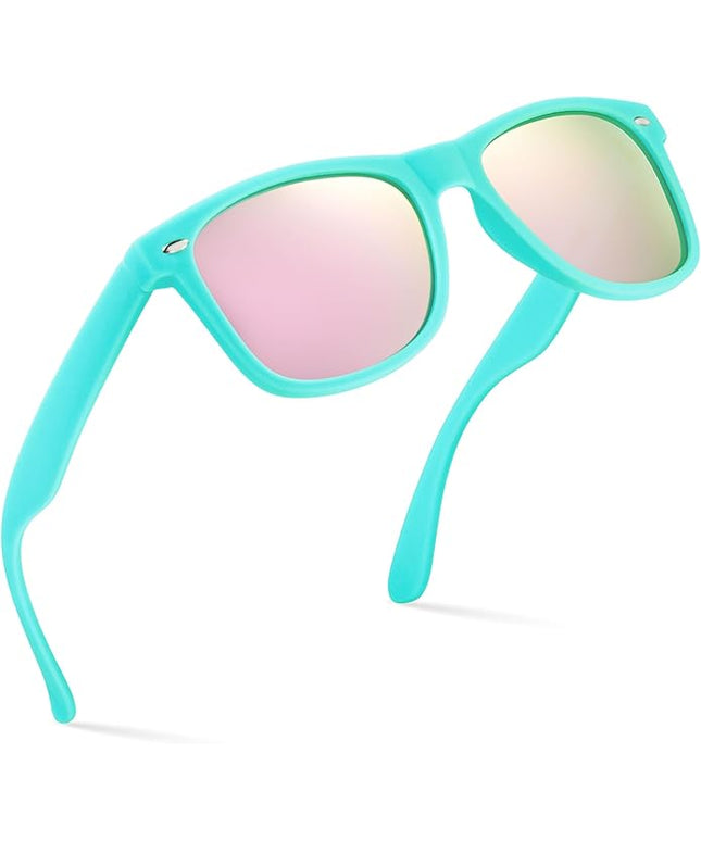 Retro Rewind Polarized Sunglasses for Men and Women - UV Protection Classic Sun Glasses