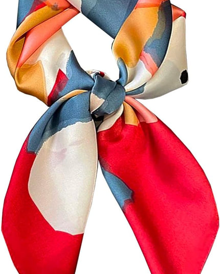 Satin Bandana Headscarf for Women Silky Hair Scarves for Fashion Lightweight
