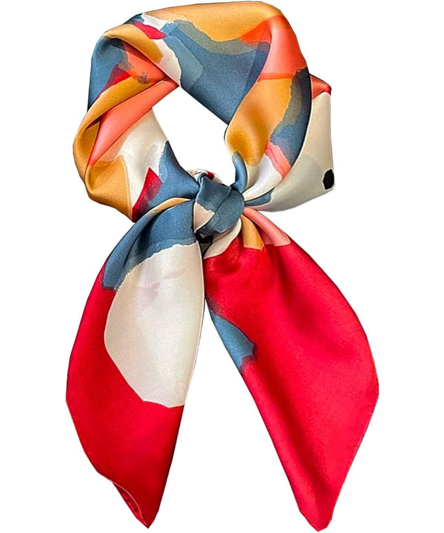 Satin Bandana Headscarf for Women Silky Hair Scarves for Fashion Lightweight