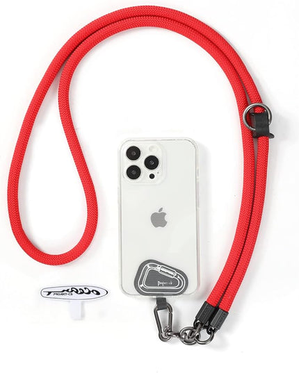 project-cb Cell Phone Lanyard ×1, Tether Tab ×2, Universal Adjustable Phone Strap, Crossbody, Neck Phone Lanyard, Rope Strap
