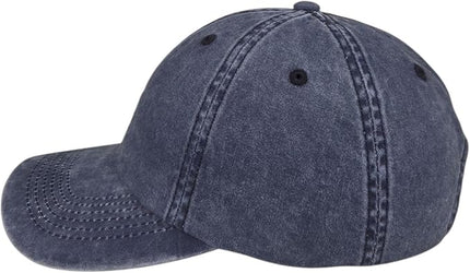 E BY ELIDAN Classic Dad Hat Cotton, Low-Profile Plain Baseball Cap, Adjustable, Breathable and Packable