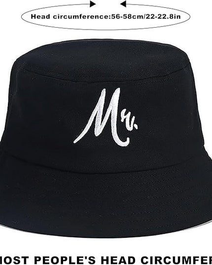 XYIYI Fashion Embroidery Bucket Hat Cotton Beach Fisherman Hats for Women Girls