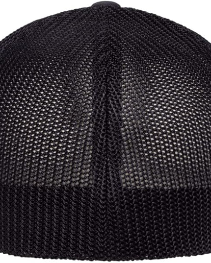 Flexfit 6511 Fitted Mid-Profile Stretchable Mesh Panels Trucker Cap | Bulk Pack Available