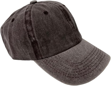 Roytrense Unisex 100% Cotton Washed Low Profile Dad Hat - Adjustable Baseball Cap for Outdoor Activities