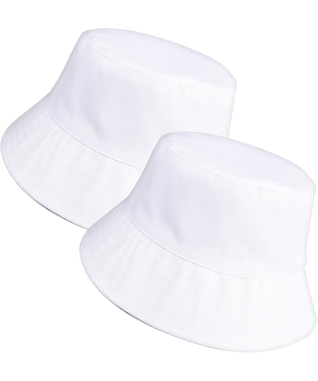 DASSNANE Sublimated Bucket Hats Bulk Solid Color DIY Blank Hat Bucket Hats for Men, Women and Adults