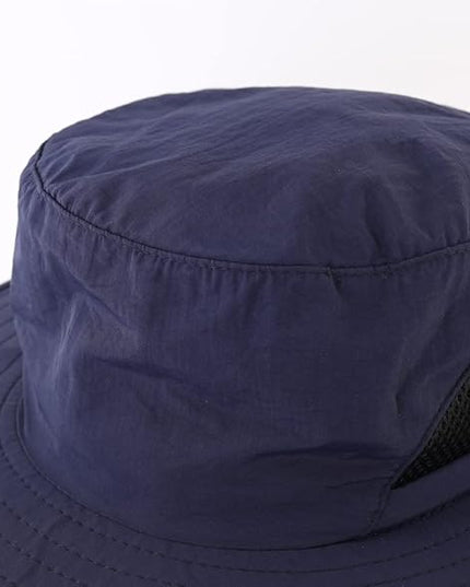 LLmoway Kids Sun Protection Hat Quick Dry Adjustable Wide Brim Mesh Bucket Hat