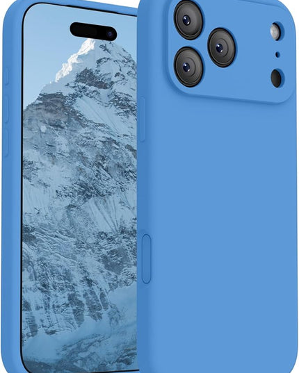 FireNova Magnetic for iPhone 17 Pro Max Case, Compatible with MagSafe, [Integrated Silicone Camera Control Button] [Camera Protection] Anti-Scratch Microfiber Lining Phone Case, 6.9", Blue