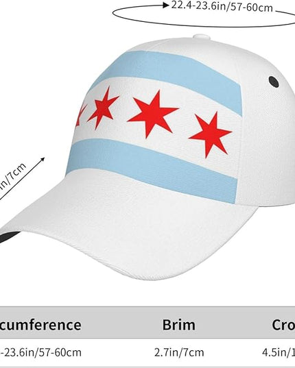 Cute Flag Baseball Cap Hats for Women Men Trucker Hat Patriotic Adjustable Snapback Ball Cap Hat
