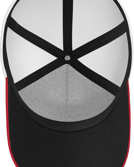 Cute Flag Baseball Cap Hats for Women Men Trucker Hat Patriotic Adjustable Snapback Ball Cap Hat