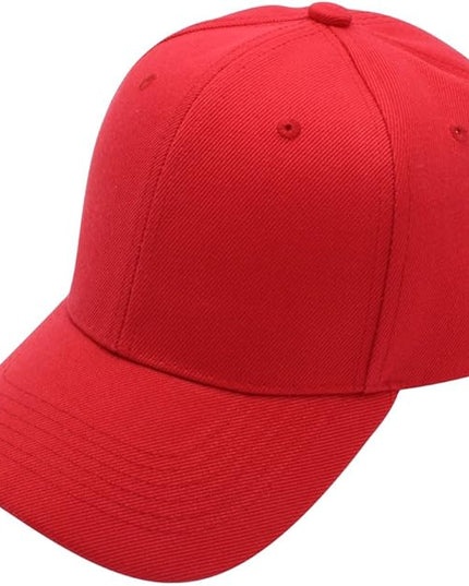 Top Level Baseball Cap Men Women - Classic Adjustable Plain Hat