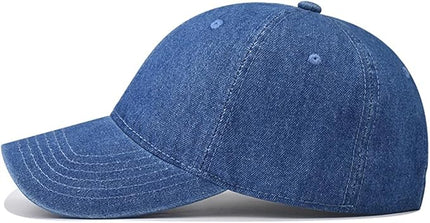 Classic Low Profile Baseball Cap for Men Women Adjustable Cotton Trucker Hats Dad Hat Plain Cap