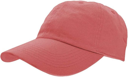 Gelante Baseball Cap Dad Hat 100% Cotton Polo Style Plain Blank Adjustable Size.
