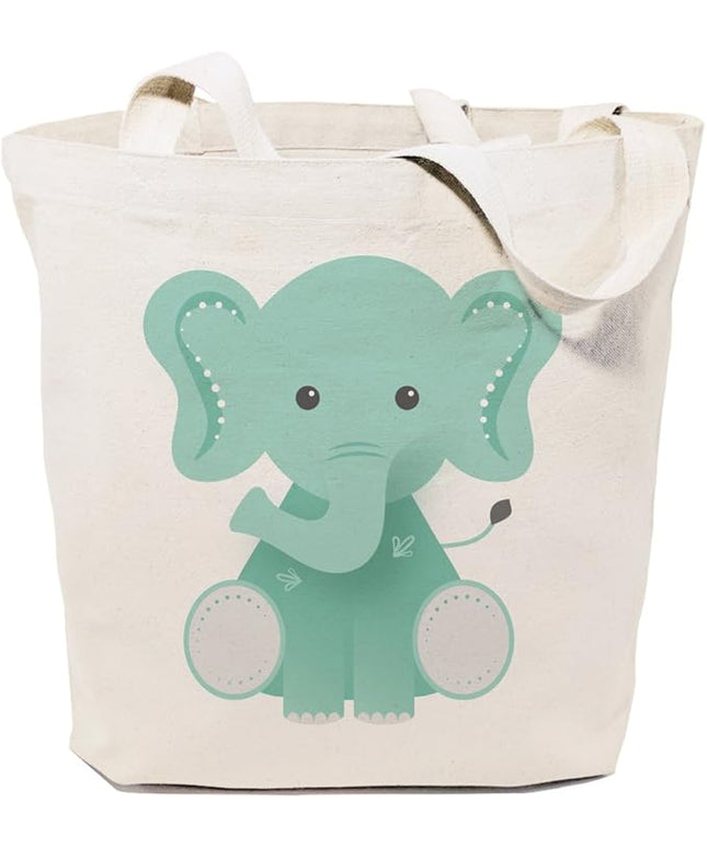 The Cotton & Canvas Co. Animal Tote and Handbag for Kids, Teens and Adults