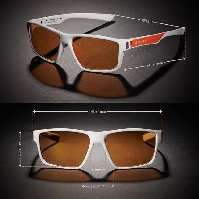 Horus X • Blue Light Glasses Men Women | Blue Light Blocking Glasses for Screen Anti-Fatigue Eye Migraine | Gaming Glasses V3