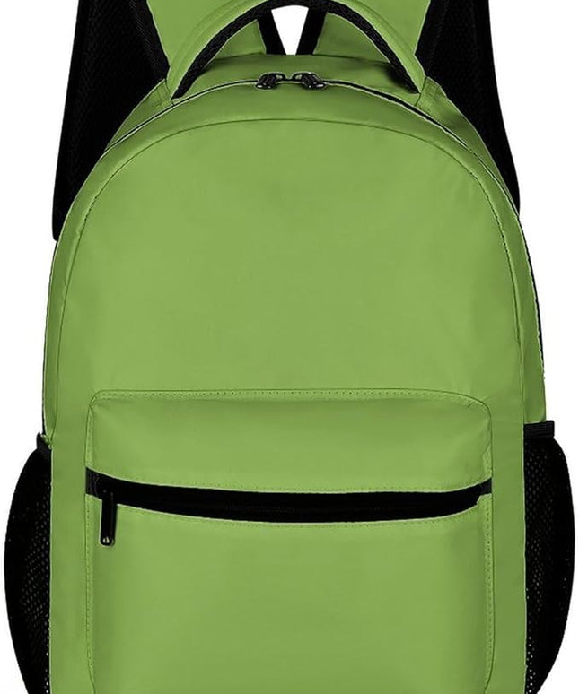 Fashion Greenery Backpack Lightweight Large Capacity Laptop Daybag for Travel Work