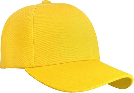 Falari Wholesale Bulk Lot 12-Pack Baseball Cap Adjustable Size Plain Blank Solid Color