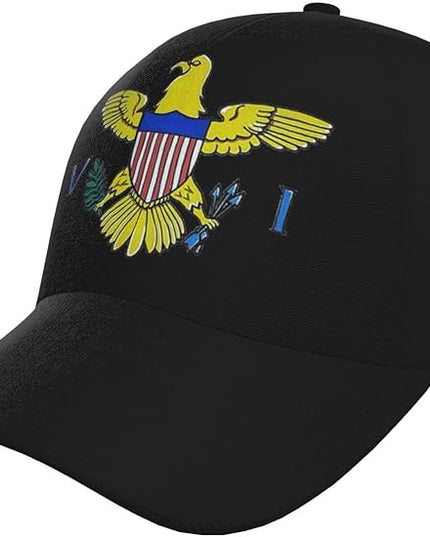 Cute Flag Baseball Cap Hats for Women Men Trucker Hat Patriotic Adjustable Snapback Ball Cap Hat