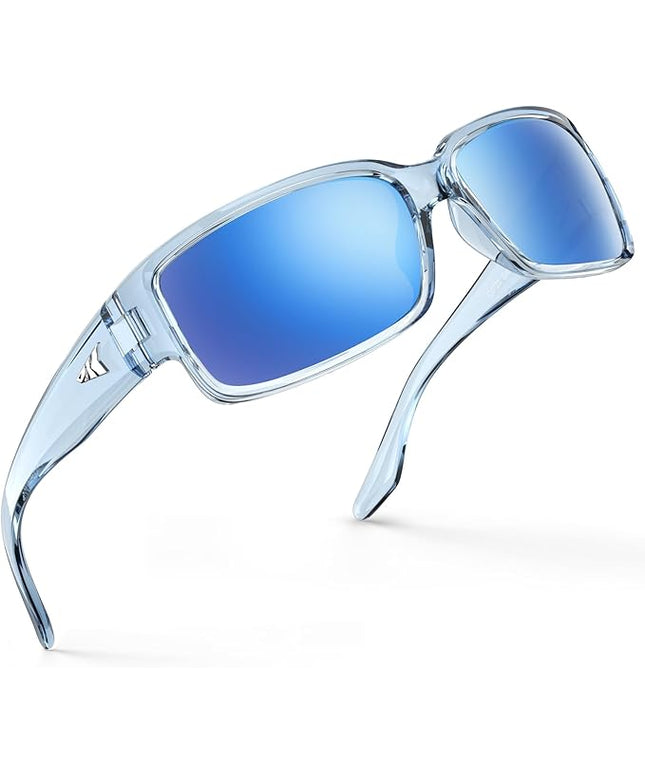 KastKing Skidaway Polarized Sport Sunglasses for Men and Women,Ideal for Driving Fishing Cycling and Running,UV Protection