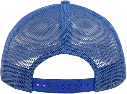 Flat Bill Snapback Mesh Hats | Fits OSFM & XXL Big Head | Blank Solid Color Adjustable Trucker Hat for Men