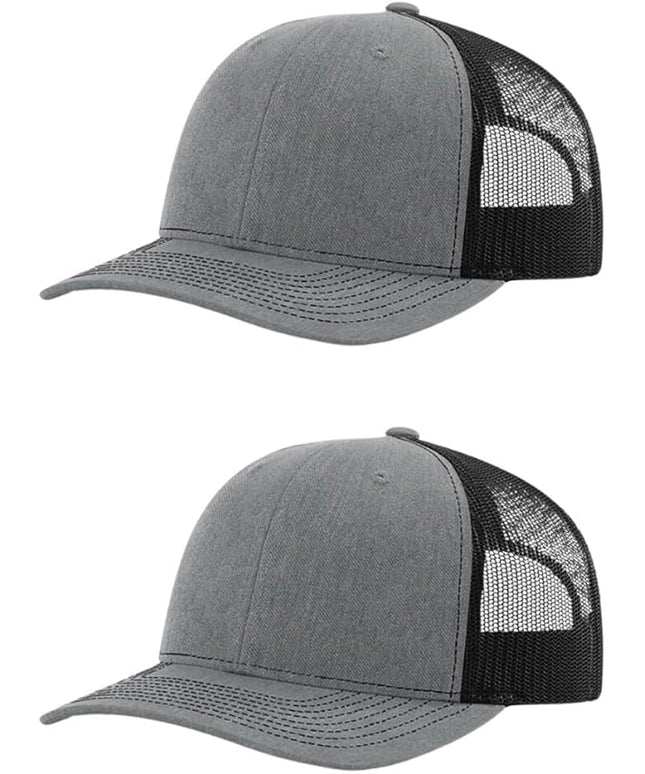 Richardson 112 Classic Six-Panel Adjustable Snapback Trucker Cap | Bulk Packs Available