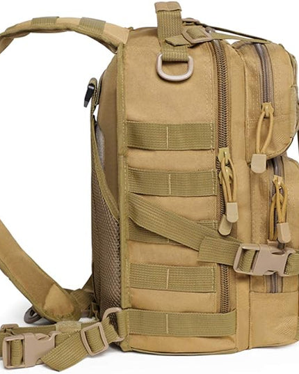 hopopower Tactical Sling Bag, Sport Bag Military Rover Shoulder Backpack EDC Assault Range Bag, Chest Pack Handbag Waterproof
