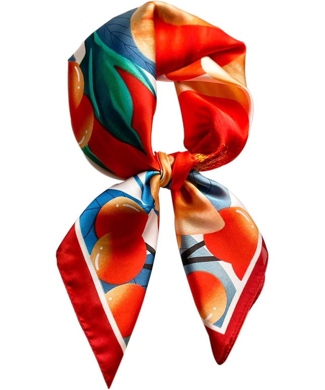 Satin Bandanas Head Scarf For Women Hair Scarves Accessories Lightweight Fashion Wrap Neck Silk Sleeping Headscarf