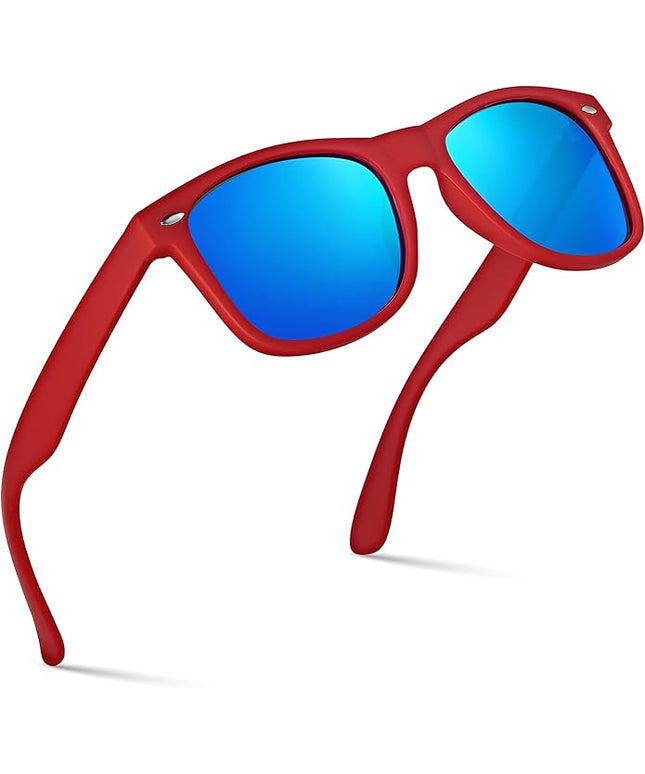 Retro Rewind Polarized Sunglasses for Men and Women - UV Protection Classic Sun Glasses