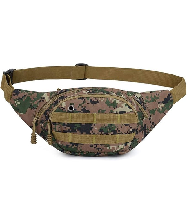 DAITET Crossbody Fanny Pack for Men&Women,Large Waist Bag & Hip Bum Bag with Adjustable Strap for Outdoors Workout Traveling Casual Running Hiking Cycling
