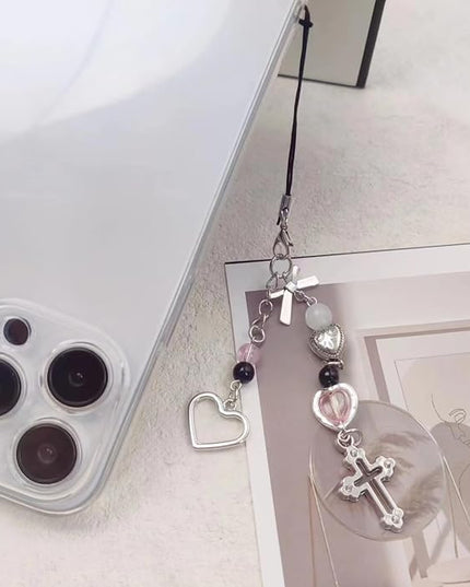 Cute Y2K Phone Charm Aesthetic Phone Charms Accessories Cute PhoneLanyard String for Bag Purse Backpack Airpods Pendants Decor