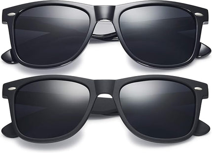 Retro Rewind Polarized Sunglasses for Men and Women - UV Protection Classic Sun Glasses