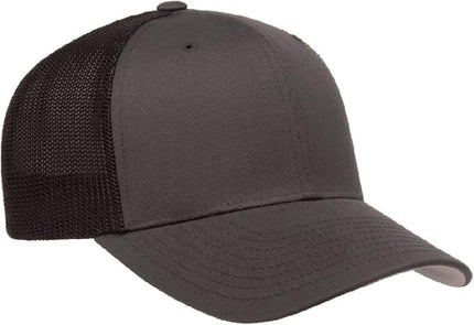 Flexfit 6511 Fitted Mid-Profile Stretchable Mesh Panels Trucker Cap | Bulk Pack Available