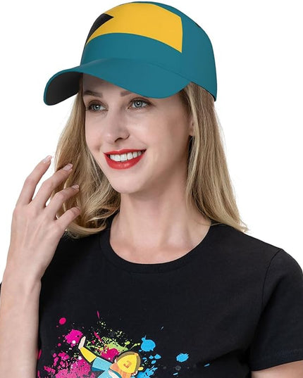 Cute Flag Baseball Cap Hats for Women Men Trucker Hat Patriotic Adjustable Snapback Ball Cap Hat