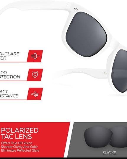 Retro Rewind Polarized Sunglasses for Men and Women - UV Protection Classic Sun Glasses