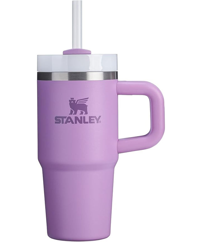 STANLEY Quencher H2.0 Tumbler with Handle and Straw 14 oz | Flowstate 3-Position Lid | Cup Holder Compatible for Travel | Insulated Stainless Steel Cup | BPA-Free | Lilac