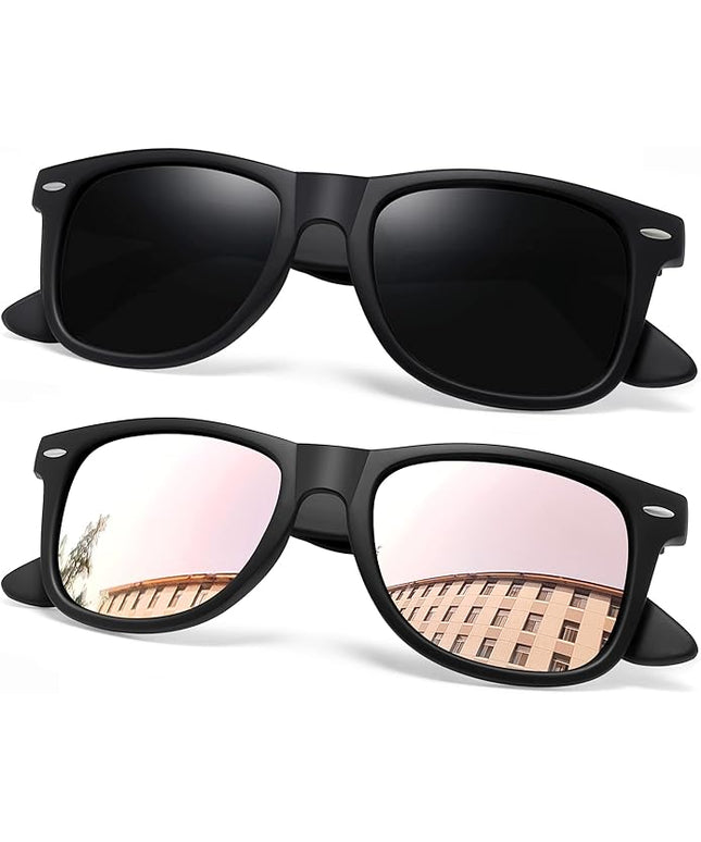 Joopin Square Sunglasses Polarized UV Protection Trendy Designer Sun Glasses Men Women