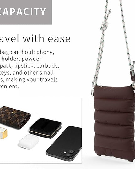 ACUARIO Crossbody Bag for Women, Tote Bag Purse for Work, Travel, Gym – Small Shoulder Bag, Stylish Women’s Tote Handbag