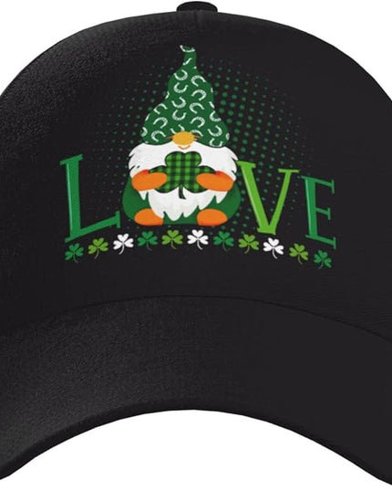 St. Patrick's Day Baseball Cap, Irish Green Clover Trucker Hat for Men Women, Fashion Adjustable Sun Visor Dad Hat