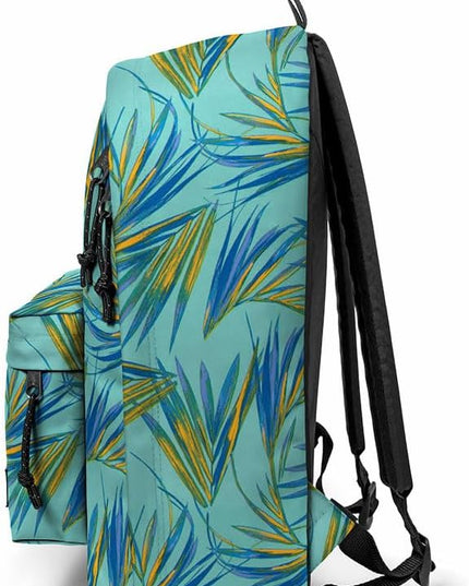 EASTPAK Unisex Out of Office BACKPACKS, Brize Palm Aqua, One Size, OUT OF OFFICE