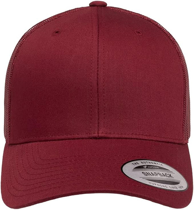 Mrlahat 6606 Yupoong Classics Retro Trucker Cap with Black Bandana