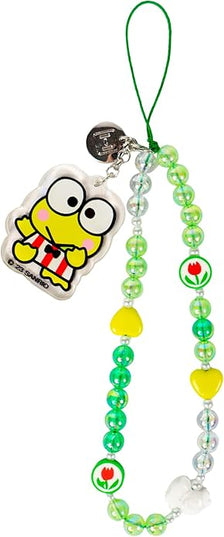 iFace Hello Kitty and Friends Beaded Wristlet Universal Phone Charm Strap - Cute Wrist Chain Lanyard Aesthetic Decor Strap for Cell Phone Camera Keys AirPods Keychains