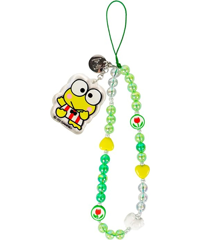 iFace Hello Kitty and Friends Beaded Wristlet Universal Phone Charm Strap - Cute Wrist Chain Lanyard Aesthetic Decor Strap for Cell Phone Camera Keys AirPods Keychains