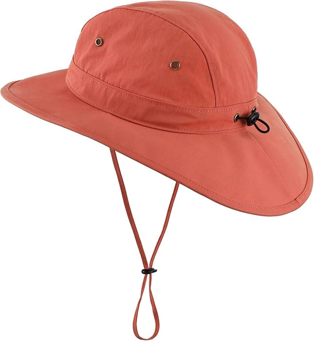 Home Prefer Summer UPF 50+ Men's Bucket Sun Hat Wide Brim Fishing Hat Safari Hat